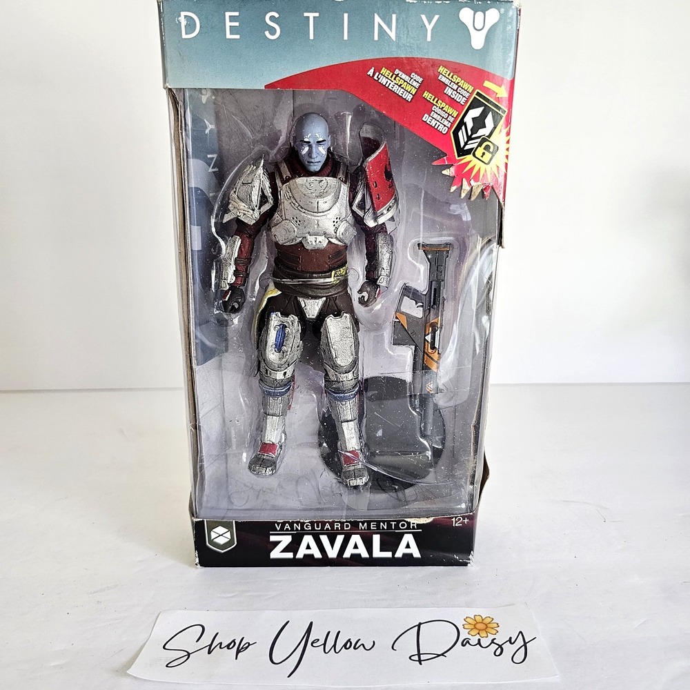 NIB McFarlane Toys Destiny 2 Zavala 7 Inch Action Figure - 1152